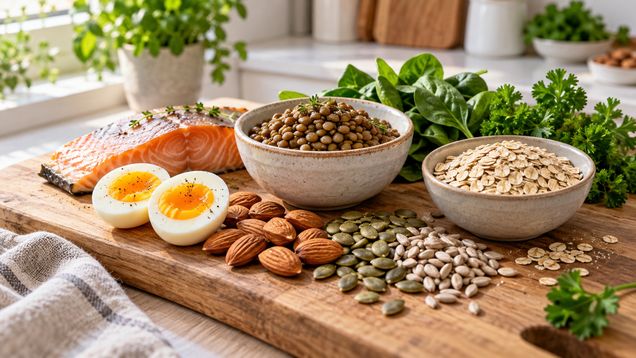 В каких продуктах биотин